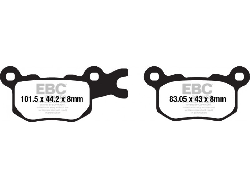 Placute de frana EBC FA684R