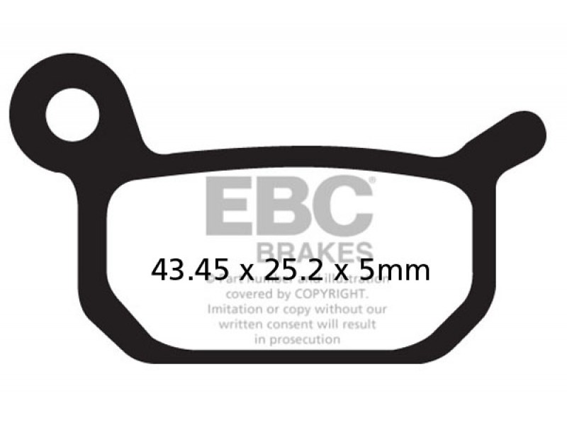 Placute de frana EBC FA325R Placute de frana EBC FA325R