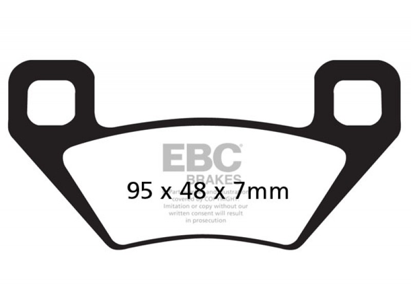 Placute de frana EBC FA395R