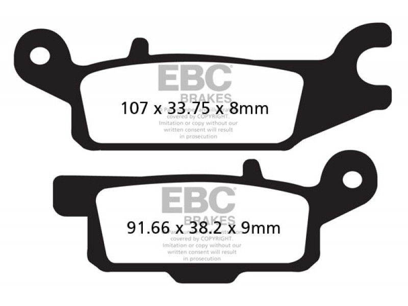 Placute de frana EBC FA445R