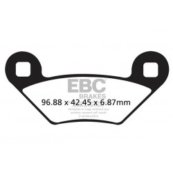 Placute de frana EBC FA475R Placute de frana EBC FA475R