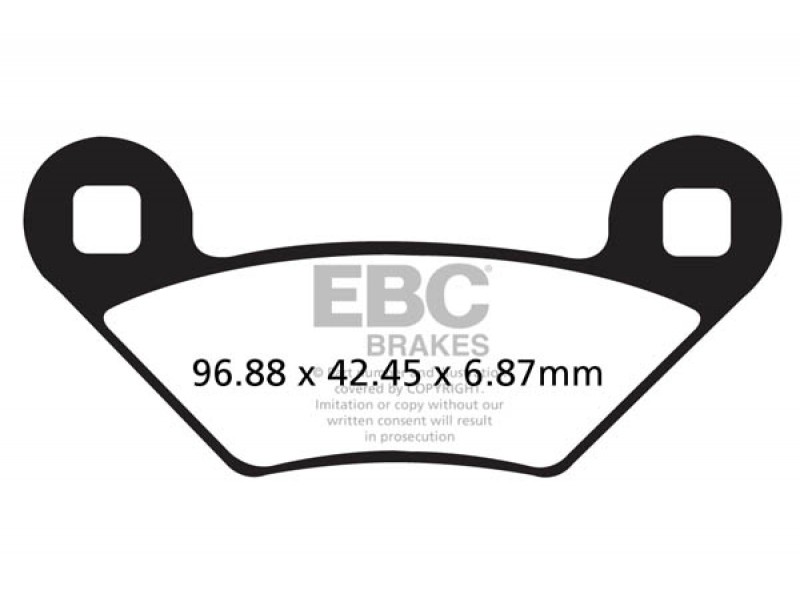 Placute de frana EBC FA475R