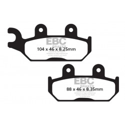 Placute de frana EBC FA645R Placute de frana EBC FA645R