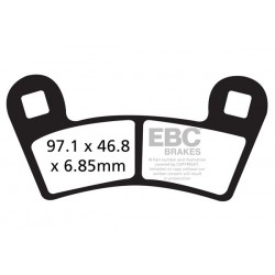 Placute de frana EBC FA456R Placute de frana EBC FA456R