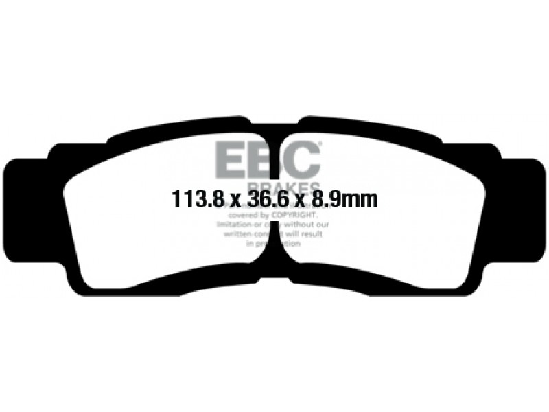 Placute de frana EBC FA676R