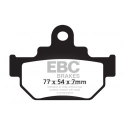 Placute de frana EBC FA106V Placute de frana EBC FA106V