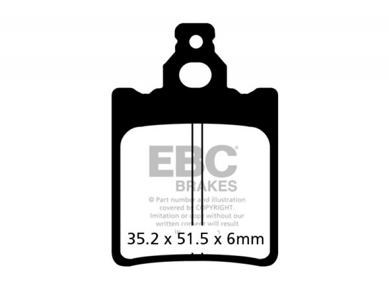 Placute de frana EBC FA337R Placute de frana EBC FA337R
