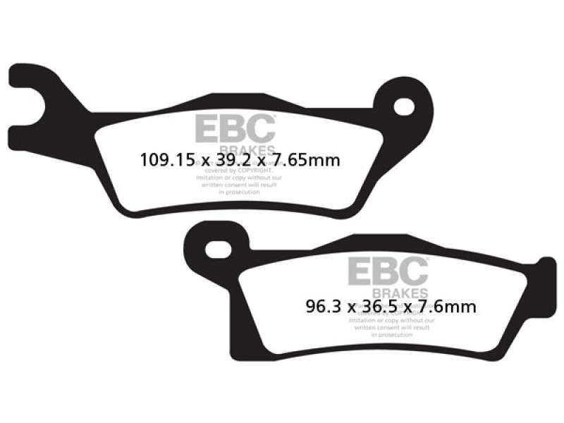 Placute de frana EBC FA617R Placute de frana EBC FA617R