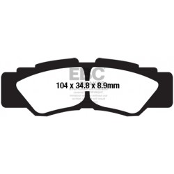 Placute de frana EBC FA677R Placute de frana EBC FA677R