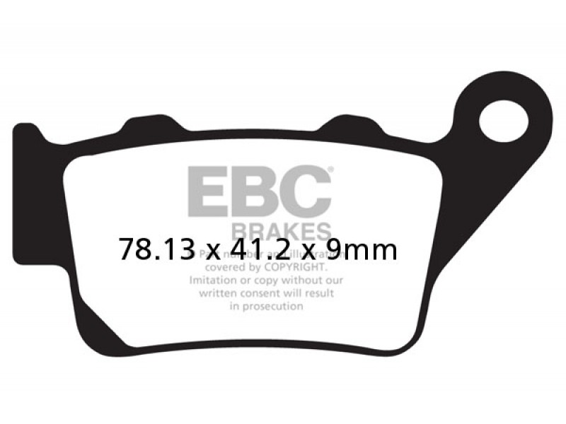 Placute de frana EBC FA208R Placute de frana EBC FA208R