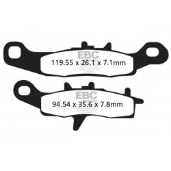 Placute de frana EBC FA258R Placute de frana EBC FA258R