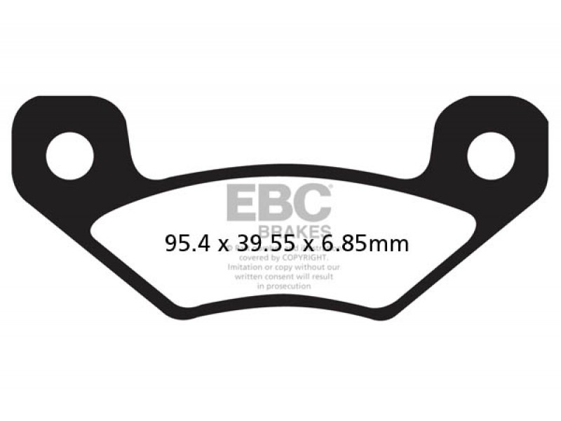 Placute de frana EBC FA398R Placute de frana EBC FA398R