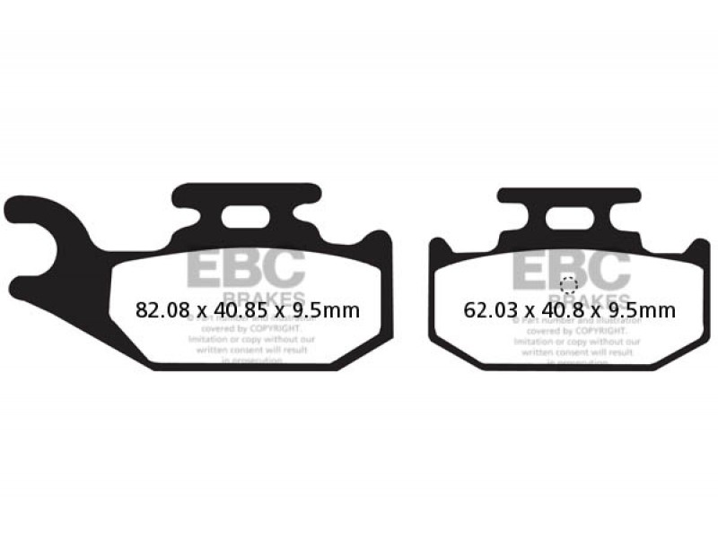 Placute de frana EBC FA428R