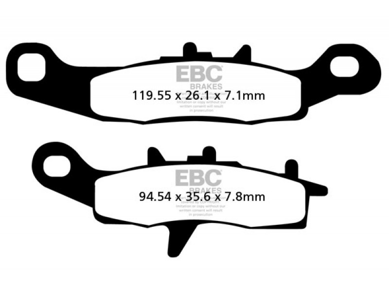 Placute de frana EBC FA349R