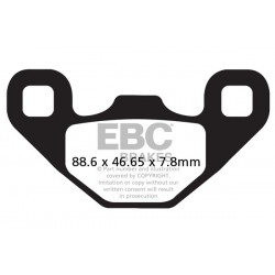Placute de frana EBC FA489R Placute de frana EBC FA489R
