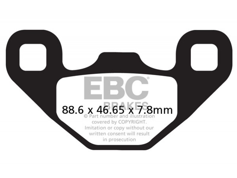 Placute de frana EBC FA489R