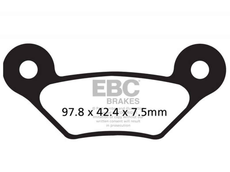 Placute de frana EBC FA609R