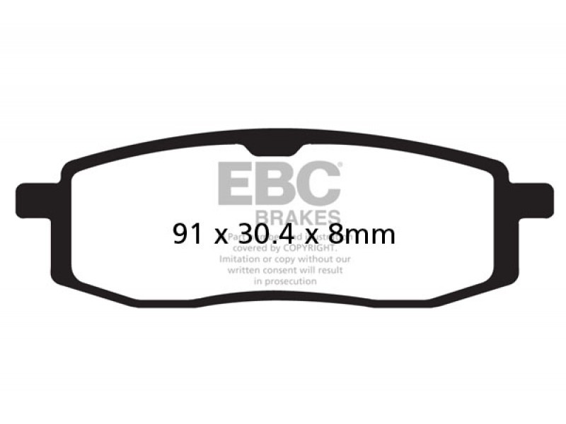 Placute de frana EBC FA105TT