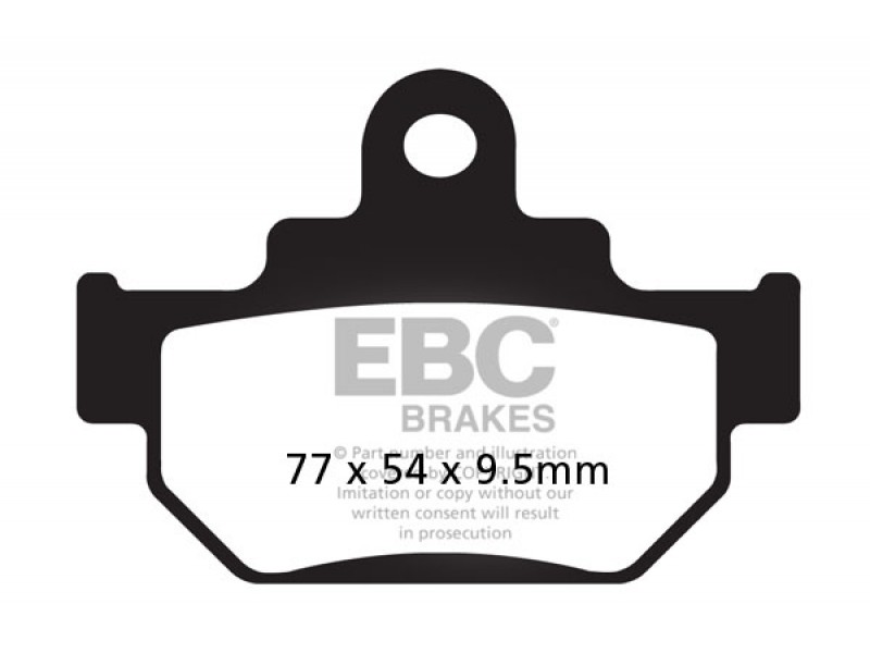 Placute de frana EBC FA106/2TT