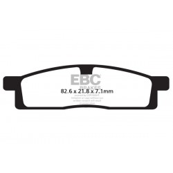 Placute de frana EBC FA119TT Placute de frana EBC FA119TT