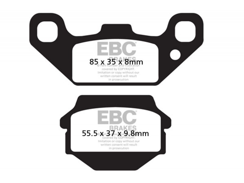 Placute de frana EBC FA128TT