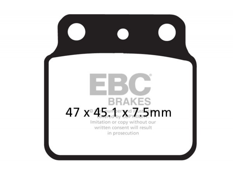 Placute de frana EBC FA137TT Placute de frana EBC FA137TT