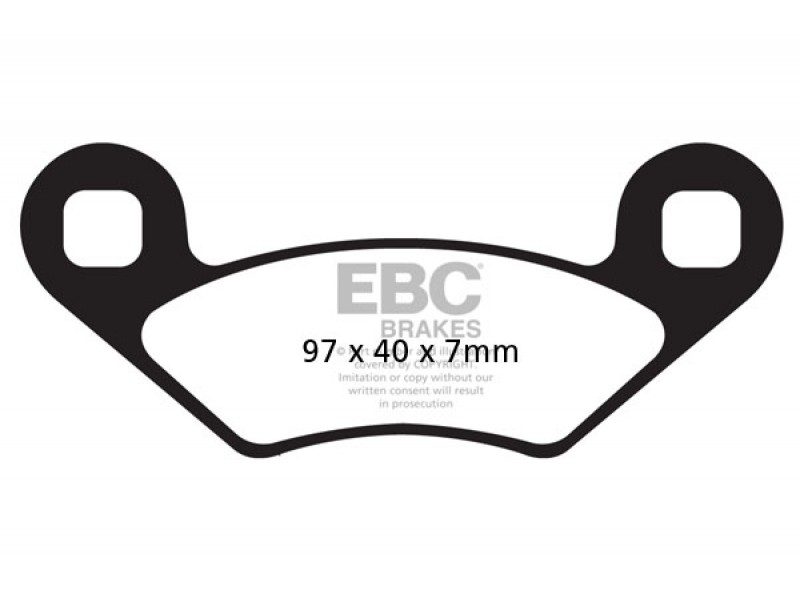 Placute de frana EBC FA159TT Placute de frana EBC FA159TT