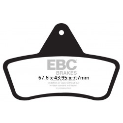 Placute de frana EBC FA271TT Placute de frana EBC FA271TT