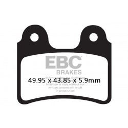 Placute de frana EBC FA303TT Placute de frana EBC FA303TT