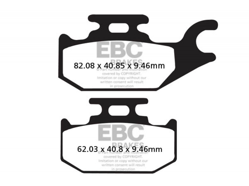 Placute de frana EBC FA307TT Placute de frana EBC FA307TT