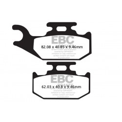 Placute de frana EBC FA317TT Placute de frana EBC FA317TT