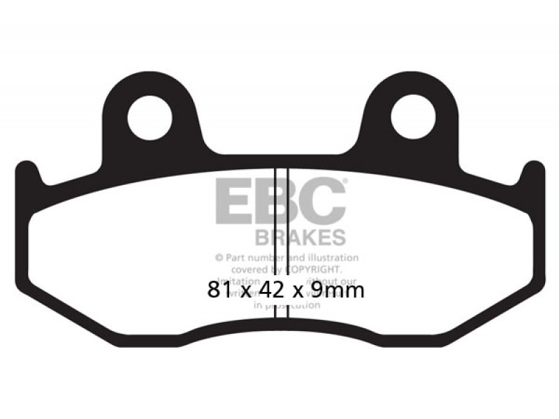 Placute de frana EBC FA323TT