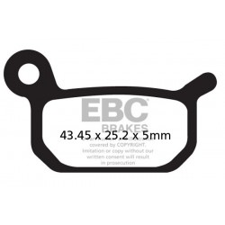 Placute de frana EBC FA325TT Placute de frana EBC FA325TT