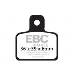 Placute de frana EBC FA351TT Placute de frana EBC FA351TT