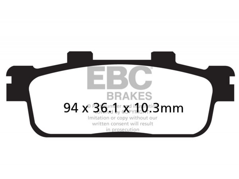 Placute de frana EBC FA427TT