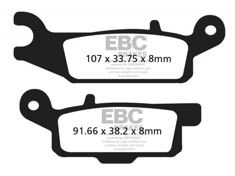 Placute de frana EBC FA444TT