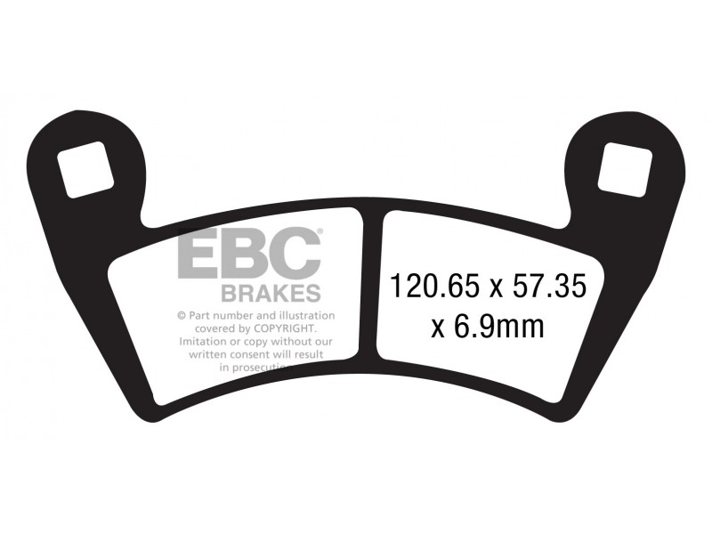 Placute de frana EBC FA452TT