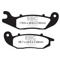 Placute de frana EBC FA465TT Placute de frana EBC FA465TT