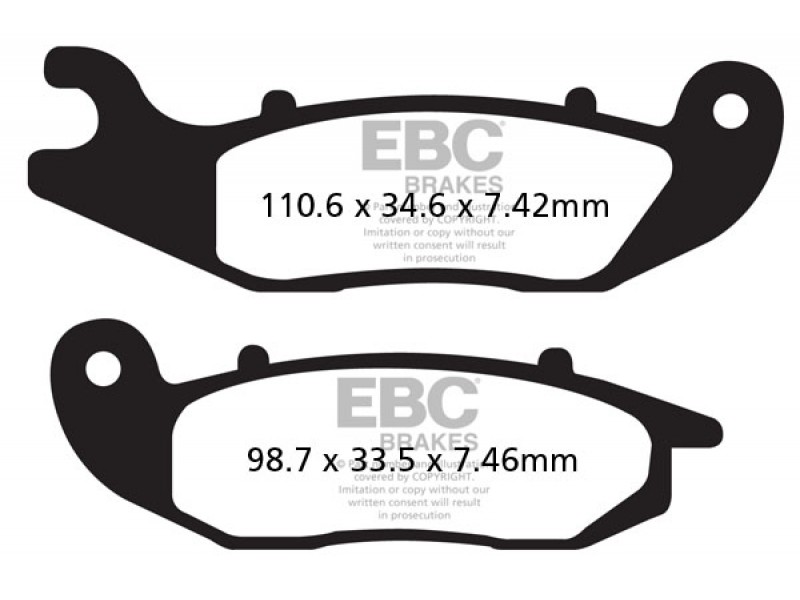 Placute de frana EBC FA465TT