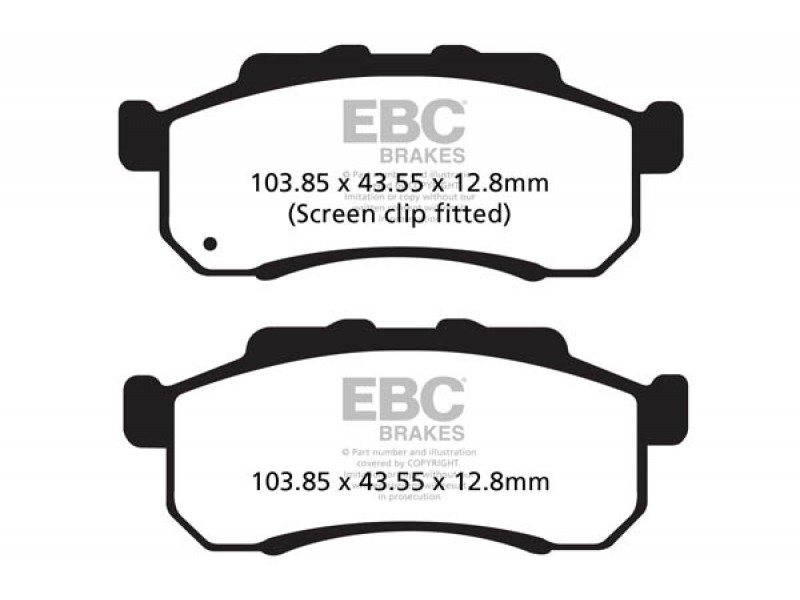 Placute de frana EBC FA477TT Placute de frana EBC FA477TT