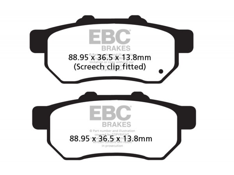 Placute de frana EBC FA478TT