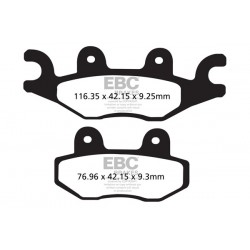 Placute de frana EBC FA484TT Placute de frana EBC FA484TT