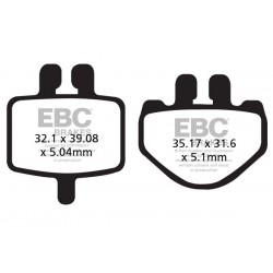 Placute de frana EBC FA485TT Placute de frana EBC FA485TT
