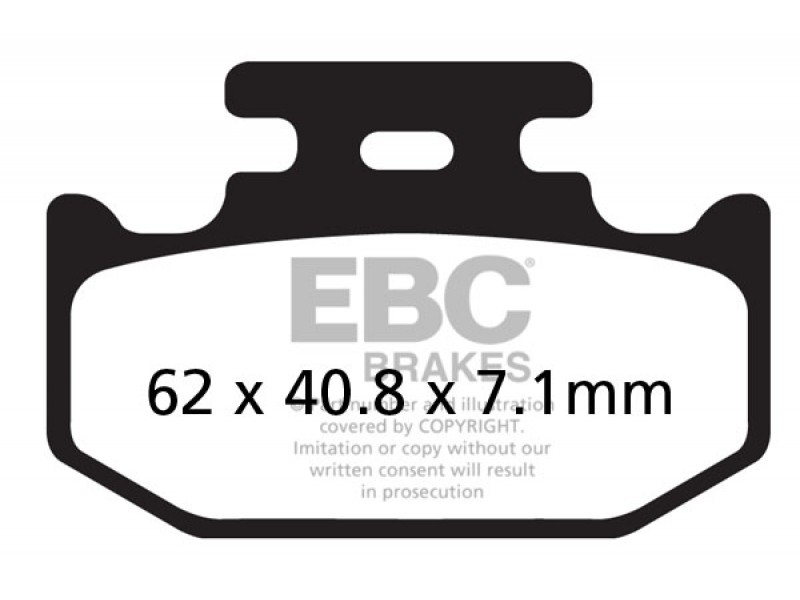 Placute de frana EBC FA497TT