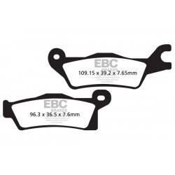 Placute de frana EBC FA618TT Placute de frana EBC FA618TT