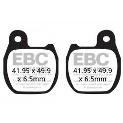 Placute de frana EBC FA624TT Placute de frana EBC FA624TT