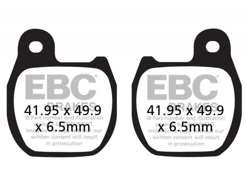 Placute de frana EBC FA624TT