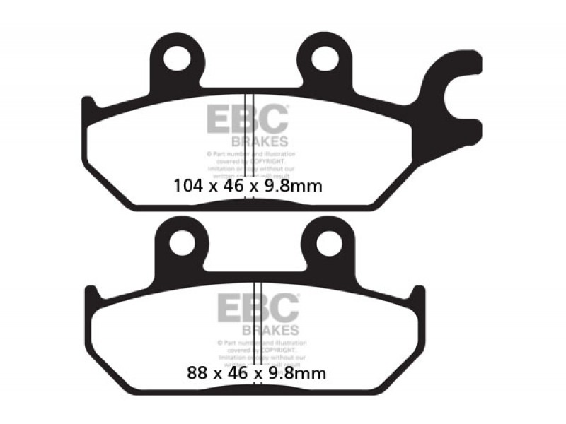 Placute de frana EBC FA642TT