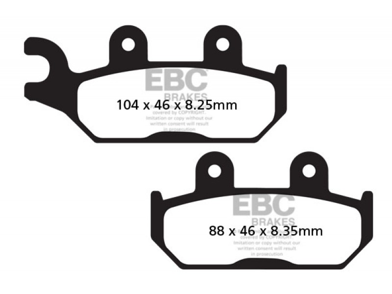 Placute de frana EBC FA645TT