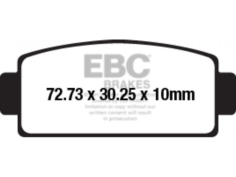 Placute de frana EBC FA651TT